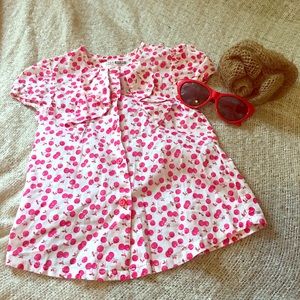 💋ZARA baby 🍒 cherries shirt ♥️
